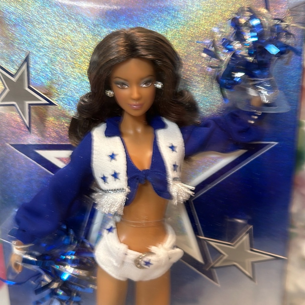 Dallas Cowboys Cheer Leader Barbie. Brand New!
